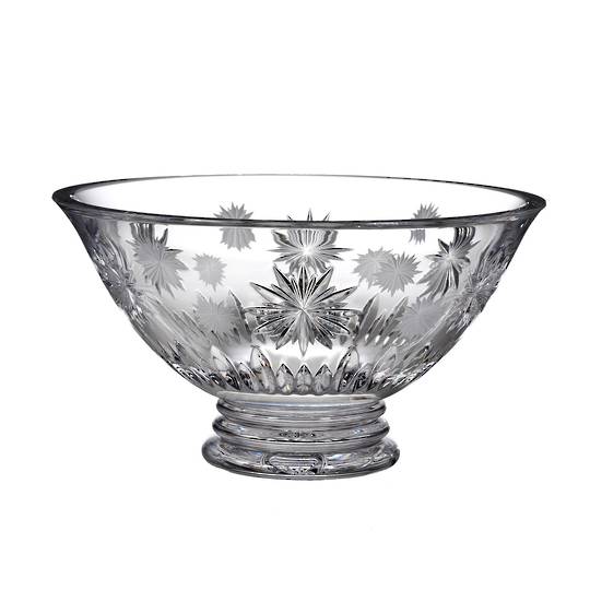 Snowflake Wishes Footed Bowl